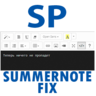 Summernote Fix